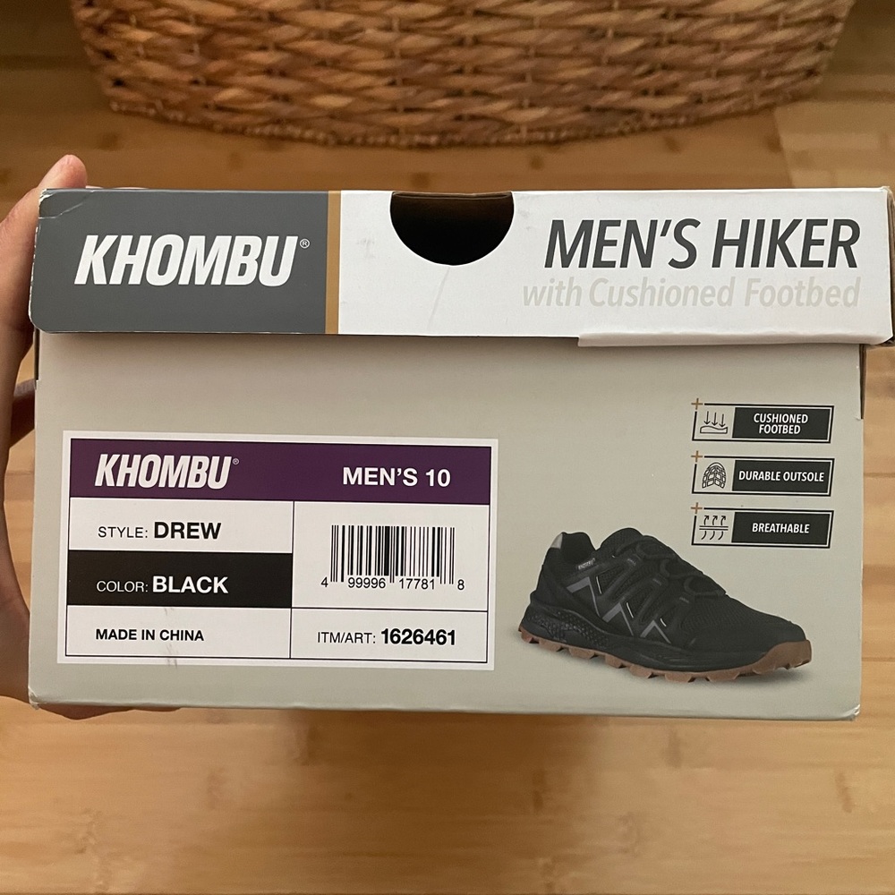 Khombu Men’s hiking boots